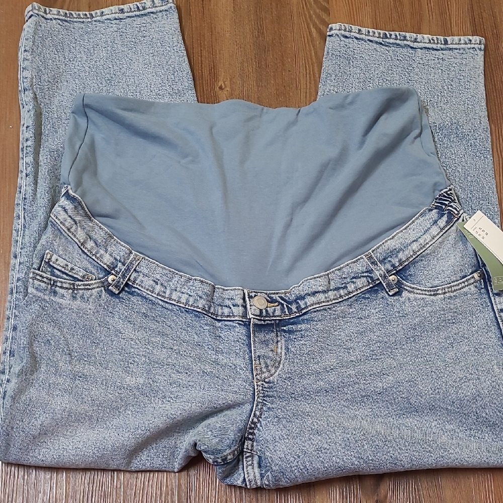 H&M Light Blue Maternity Jeggings new zise 14 for women for maternity.